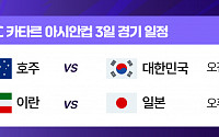 2023 AFC 아시안컵, 오늘(3일)의 경기 일정 [아시안컵]