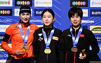 김민선, 빙속 월드컵 여자 500ｍ '트랙레코드 우승'…7연속 메달