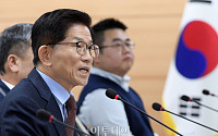 [포토] 인사말하는 김문수 경사노위 위원장