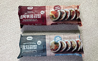 미국 홀린 K냉동김밥, 한국인도 인정할 맛…올곧 바바김밥 2종[맛보니]