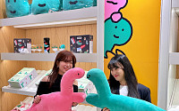 [포토] 초록 공룡 ‘조구만’, 롯데백화점 인천점 상륙