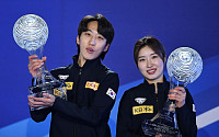 쇼트트랙 박지원·김길리, 월드컵 남녀부 종합우승