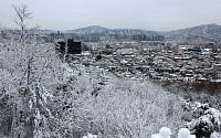 [포토] '폭설 내린 서울은 겨울왕국'