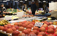 [포토] 사과, 1년 만에 도매가격 2배 '폭등'