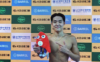 김우민, 남자 자유형 1500ｍ 우승…2004 파리 올림픽 출전권 확보