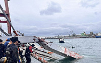 울산서 35톤 크레인 무너져, 작업자 2명 바다로 추락…결국 사망