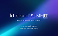 'KT클라우드 서밋 2024' 내달 개최…AI·Cloud·IDC 전략 기술 발표