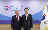 [동정] 박성재 법무부 장관, 이기수 한국법학원장 면담