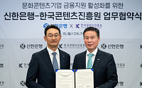 신한은행, K-콘텐츠 육성 위해 10억원 출연