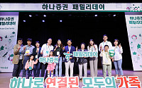 하나증권, 가족과 함께하는 ‘패밀리 데이’ 개최…임직원·가족 650여명 참여