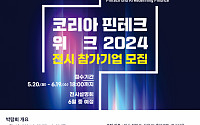 "핀테크와 AI, 금융의 미래를 열다"…'코리아 핀테크 위크 2024' 개최