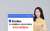 KODEX 25-11은행채PLUS액티브, 순자산 5000억 돌파