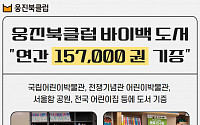 웅진씽크빅, 바이백 서비스로 기증한 도서 15만 권 돌파