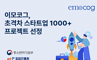 이모코그, ‘초격차 스타트업 1000+ 프로젝트’ 선정…3년간 6억 받는다