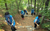 일산자생한방병원, 고봉산 플로깅 봉사 “건강과 환경 지킬 것”