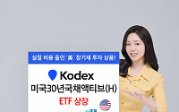 삼성운용, KODEX 미국30년국채액티브 ETF 상장