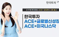 한투운용, ETF 투자 'ACE+ 공모펀드 시리즈' 2종 출시