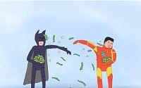 배트맨 vs 아이언맨 '황당대결'…&quot;돈? 누가 이기나 해보자&quot; 폭소