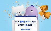 신한운용 'SOL 월배당 ETF' 시리즈, 순자산 1조 돌파
