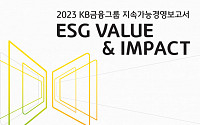 KB금융, 공존·상생 담은 ‘2023 지속가능경영보고서’ 발간