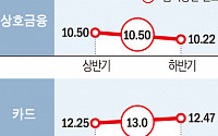 카드 중금리대출 금리 상한선↑…중·저신용자 부담 더 늘어나