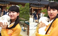 수지 4차원 댄스 "한복입고 살랑~ 男心 올킬"