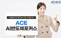 한투운용 ‘ACE AI반도체포커스 ETF’ 소부장 ETF 중 1위