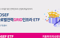 키움투자자산운용, 'KOSEF 글로벌전력GRID인프라 ETF' 출시