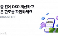 9월부터 바뀌는 대출한도…케이뱅크 "내 DSR계산기서 한도 확인하세요"