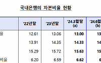 6월 은행 BIS비율 15.76%…전분기 말 대비 0.13%p'↑'