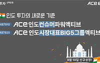 한투운용, ACE 인도 ETF 2종 상장…"업종·대표그룹 집중 투자"