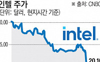 인텔, 몰락 어디까지…다우지수서 쫓겨날 위기