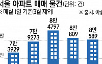 "집값 너무 비싸네"…서울 아파트 매물 다시 쌓인다