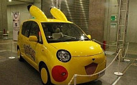 포켓몬 자동차 “피카츄 달려” “이렇게 깜찍한 자동차가!”