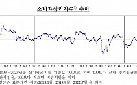 소비자심리는 두 달째 위축…주택가격전망심리는 2년11개월來 ‘최고’