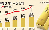 “금 투자할래요” 치솟는 금값에 은행 골드 상품에 돈 몰린다