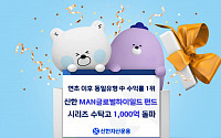 신한MAN글로벌하이일드펀드 시리즈, 수탁고 1000억 돌파