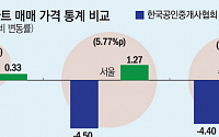 서울 집값 한달 새 4.5% 하락?…&quot;공인중개사협회, 신뢰도 낮은 통계로 불안 키워&quot;