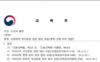 [단독] 교육부, 전국 의대에 &quot;동맹휴학 안 된다&quot; 공문…서울대 의대 휴학 승인 ‘논란’