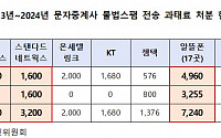 불법 문자 스팸 과태료 73개사 3.3억 원…"수익 대비 처벌 미미"