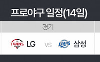 삼성 원태인 vs LG 엔스…PO 2차전 승리 팀은 어디?