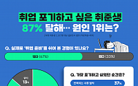 취업 포기 Z세대 취준생 87%에 달해…원인은?