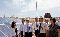 한화, 中 ‘사막화 방지’ 태양광 발전소 완공