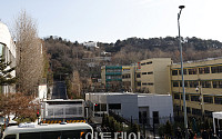 윤석열 대통령 관저 현장, 통제 중 [포토]