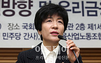 [포토]김영주 의원, 우리금융의 바람직한 민영화 방안은?