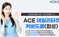 한투운용 "커버드콜 ACE ETF 3종 최근 1년 평균 분배율 15%"