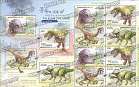 &quot;우표에서 티라노사우르스가?&quot;… 공룡 시리즈 우표 발행