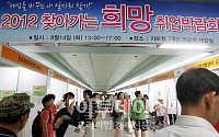 [포토]2012 찾아가는 희망취업박람회 열려