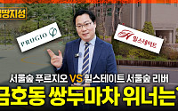[집땅지성] 금호동 대장 아파트는 어디?⋯서울숲 푸르지오 VS 힐스테이트 서울숲리버