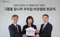 LX하우시스, 노후 그룹홈 쾌적한 공간으로 개보수